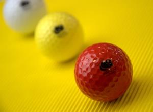 Farebné golfové loptičky Združenie pre rozvoj športu a kultúry Nitra