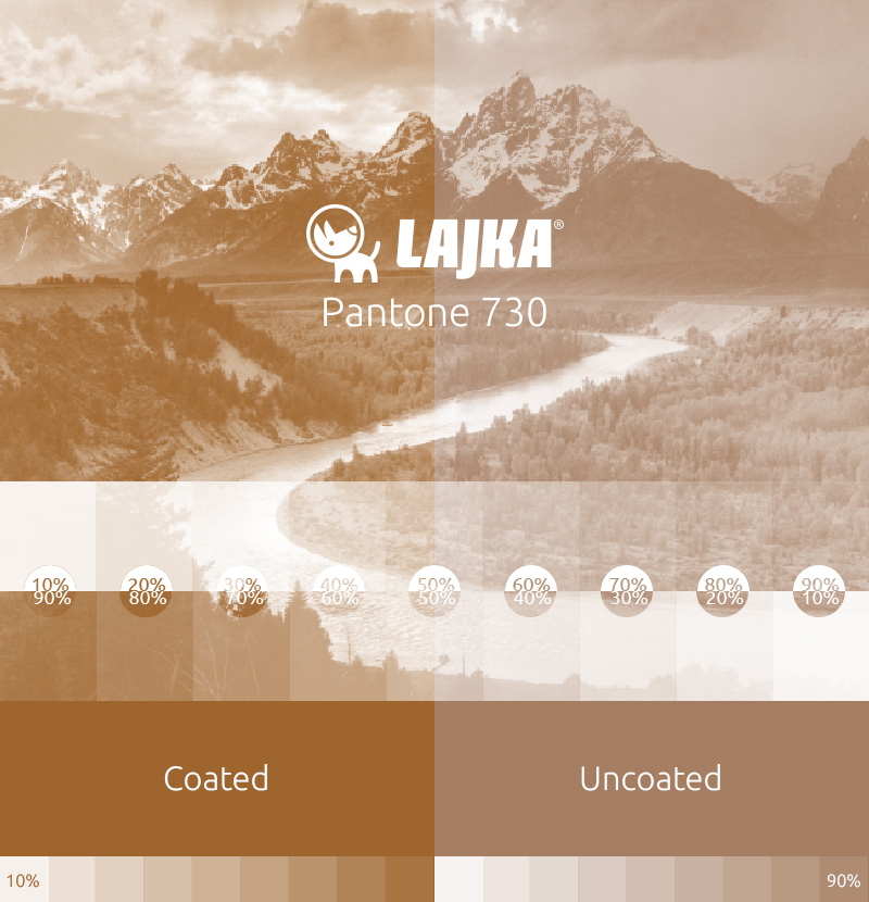Pantone 730 Lajka