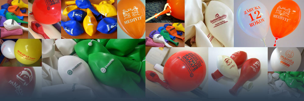 Reklamne balóniky s potlacou
