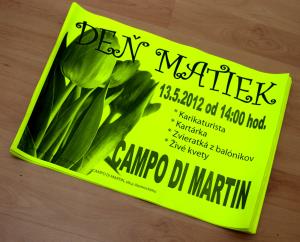 Fluorescenčné plagáty na deň matiek