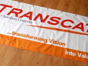 Výroba reklamnej plachty Transcat Žilina
