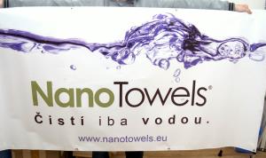 NanoTowels výroba a tlač plachty