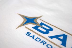 Potlač zlatou farbou Baugips Sadrokartóny