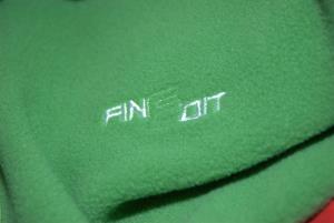 Logo na fleece bunde