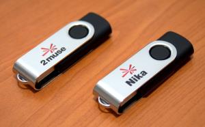 K tričkám sme robili aj USB kľúče