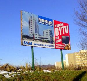 A robili billboardovú kampaň