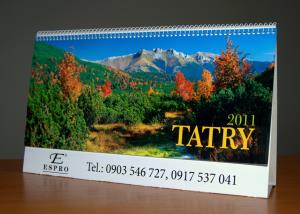 Dotlač kalendára Tatry