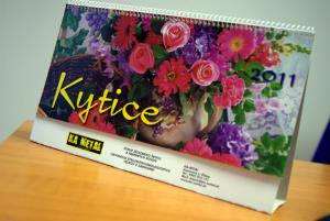 Dotlač kalendára Kytice