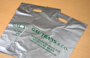 Metalické igelitové tašky Gal Trans Horné Ozorovce