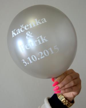 Strieborný balónik Kačenka a Petrík Žilina