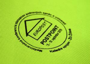 Logo vytlačené transferom