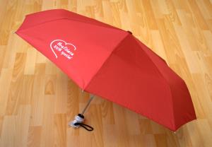 Červený dáždnik Elprocom BA
