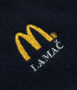 Jednofarebná mikina Mc Donald Lamač