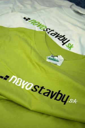 Reklamné tričko Novostavby
