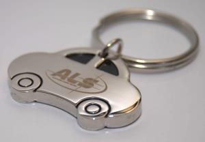 Prívesok na kľúče v tvare autíčka ALS Žilina