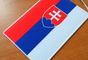 Slovenská vlajka pre potreby hotela Granit