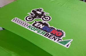 Zelený dáždnik Enduro Koperbent Kopernica