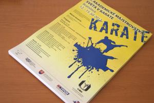 Plagátik A3 na Majstrovstvá sveta v KARATE Bratislava