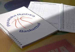 Poznámkový blok BASKETBAL Považská Bystrica