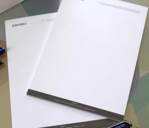 Poznámkové bloky pre firmu DAVINCI software