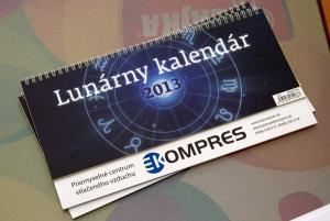 Lunárny kalendár pre EKOMPRES Žilina
