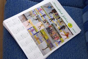 Kalendár s obrázkami krasokorčuliarok pre Krasoklub Žilina