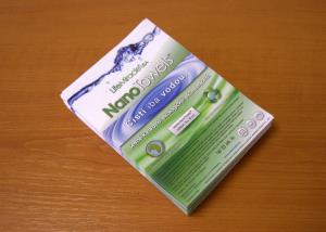 Mini letáky pre firmu NanoTowels Bratislava