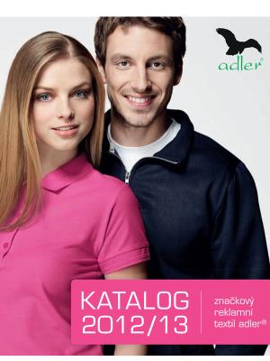 Katalóg reklamné oblečenie Adler 2012
