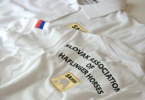 Detail potlače na prednej strane polokošele