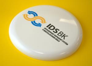 Lietajúce frisbee pre firmu IDS BK Bratislava