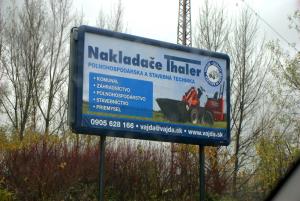 Tlačili sme PVC billboard