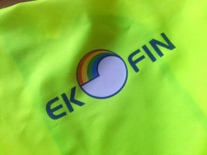 Unisexové vesty s farebnou potlačou EKOFIN Bratislava
