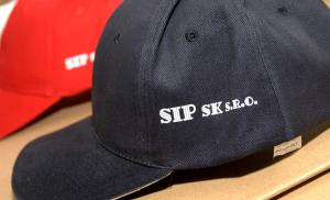 6 panelové šiltovky s bielou potlačou SIP SK Turčianske Teplice