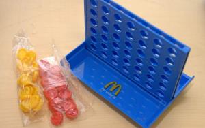 Plastová hra pre detičky s farebnou potlačou