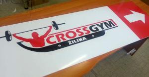 Navigačná tabuľa pre CROSSGYM Žilina