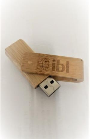 Bambusové USB kľúče pre firmu IBL Software Engineering