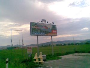 Reklamný bigboard pre Penzión Pútnik zo Súľova