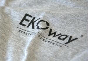 Tričko s dlhým rukávom pre firmu EKOway Nové Mesto