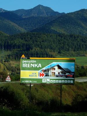 Hotový billboard