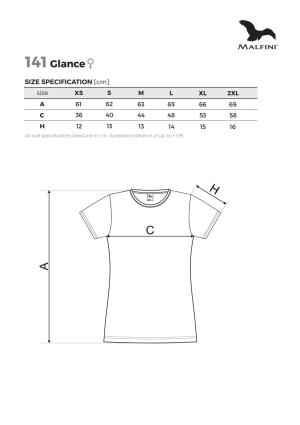 Veľkostná tabuľka tričko Malfini Glance 141