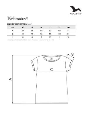 Veľkostná tabuľka tričko Malfini Fusion 164