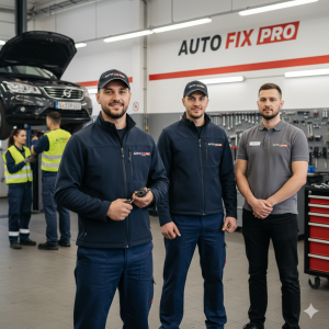 Oblečenie pre zamestnancov autoservisov