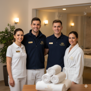 Oblečenie pre wellness salóny
