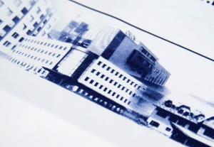 Detail potlače sieťotlačou
