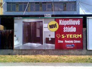 Grafický návrh na billboard S-term