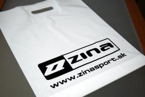 Klasická igelitová taška pre Zinasport