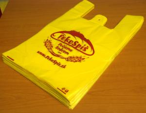 Žlté odnosné tašky Peko Spiš