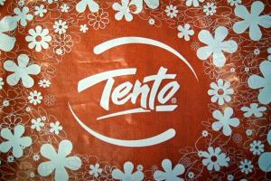 Logo vytlačené na taške