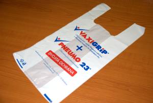 HDPE taška s potalčou