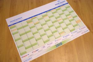 Nástenný plánovací kalendár A1